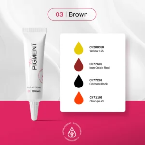 03Brown Microblading Pigment - Brown 3 - 10ml