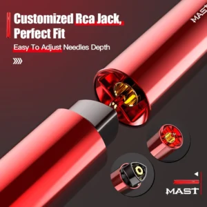 Mast-Tour-Y22-RCA-Jack Mast Tour Y22 Wireless Tattoo Machine