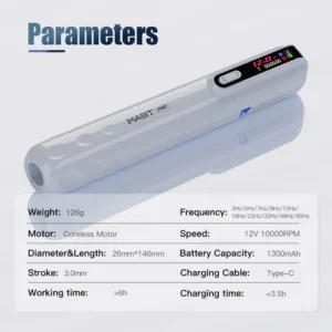 Dragonhawk Wireless Tattoo Machine | Mast Tour Y22 PRO